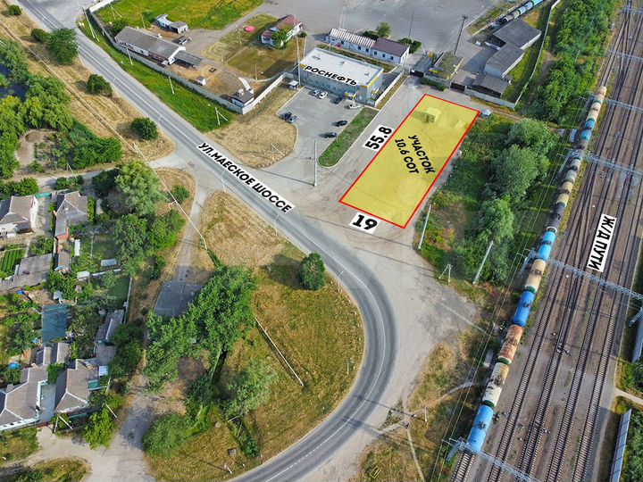 Участок 10,6 сот. (промназначения)