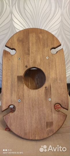 Винный столик с менажницей