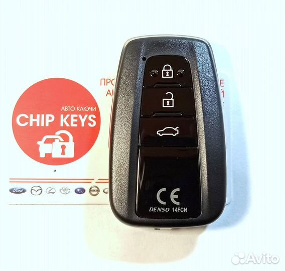 Ключ зажигания Toyota Camry V75 / denso 14FCN