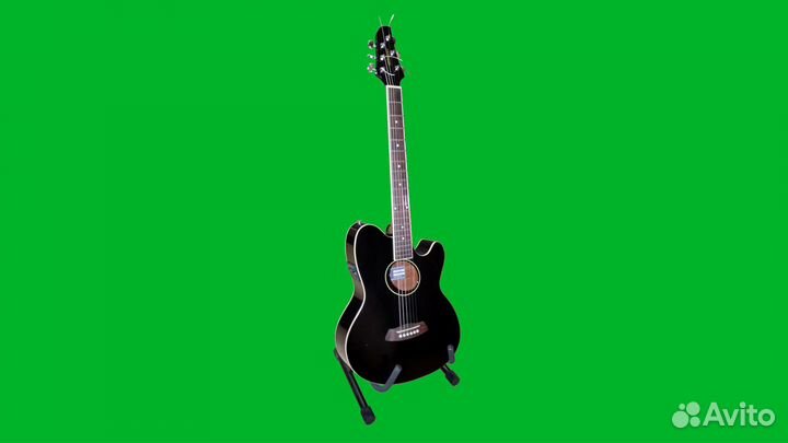 Электроакустическая гитара Ibanez TCY 10E-BK 2Y-10