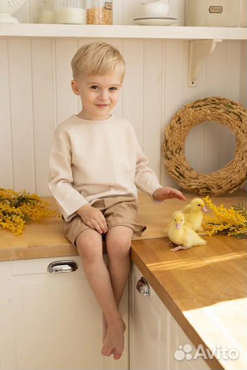 Детская фотосессия с утятами