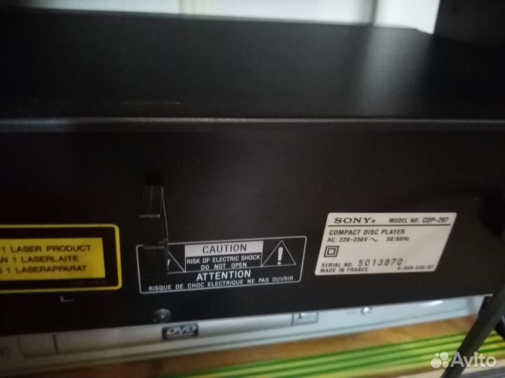 Cd проигрыватель sony