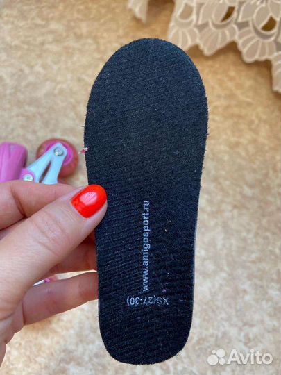 Ролики для девочки р. 27-30