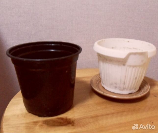 Горшки для цветов Цена за три штуки