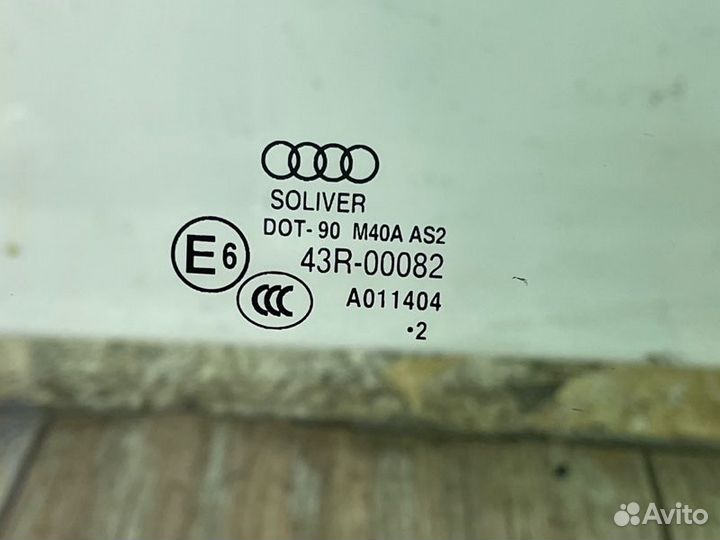 Стекло двери переднее правое Audi Q3 8U 2.0 CPS