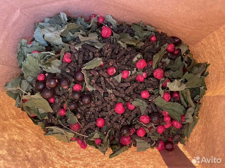 Иван чай со смородиной 1кг, ягоды, как в ресторане