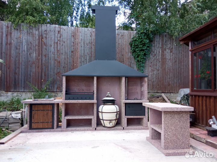 Модульная мангальная зона