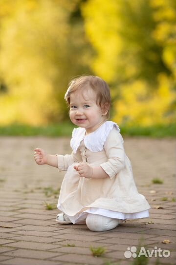 Платье для девочки 74см