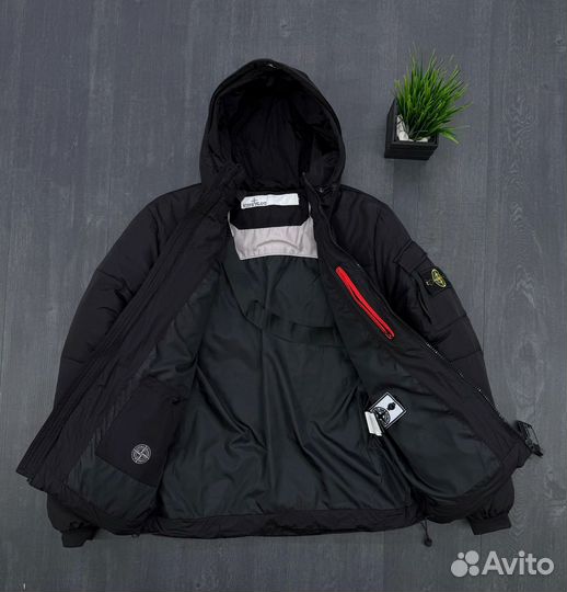 Зимняя куртка stone island 5 цветов