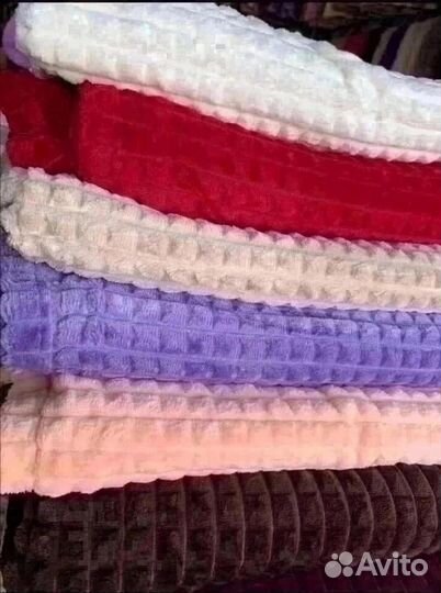 Плед кубики