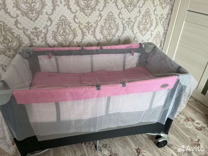 Детская кровать манеж