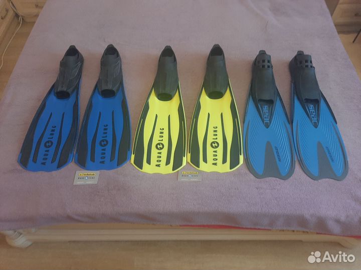 Новые ласты aqua lung и seac р42-43 made IN italy