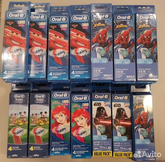Насадки детские/взрослые Oralb Oral-b цена за 1