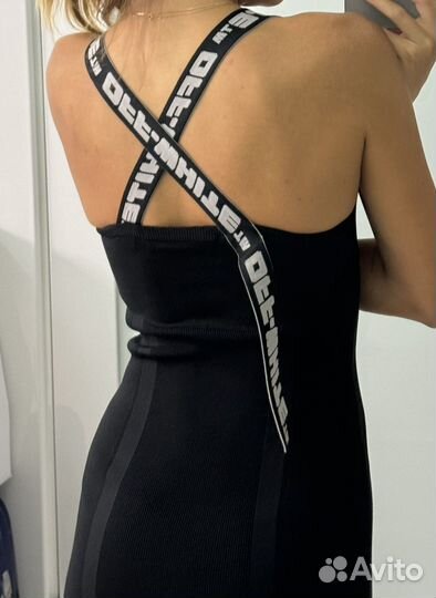 Off white платье