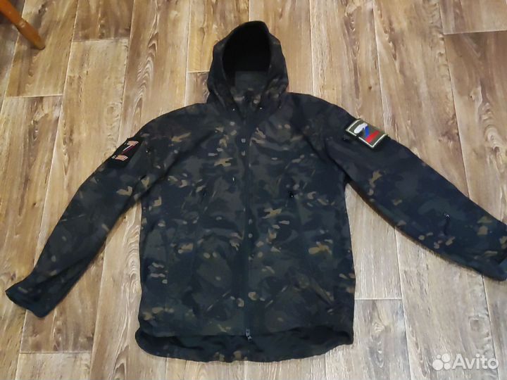 Тактическая флисовая куртка р 52 -54 новая