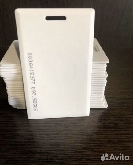 Карты доступа EM-Marine,тонкие,толстые