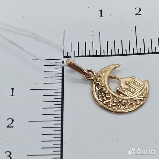 Золотая подвеска