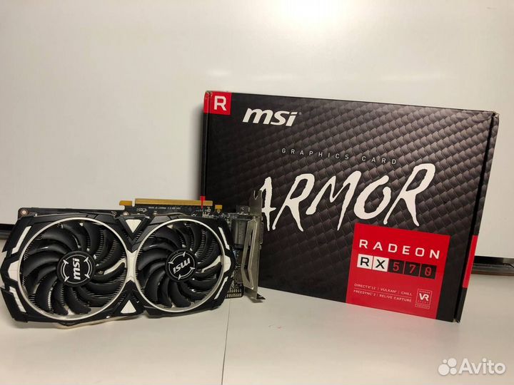 Msi armor Rx 570 8gb