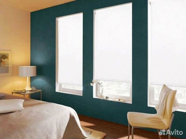 Шторы рулонные, жалюзи