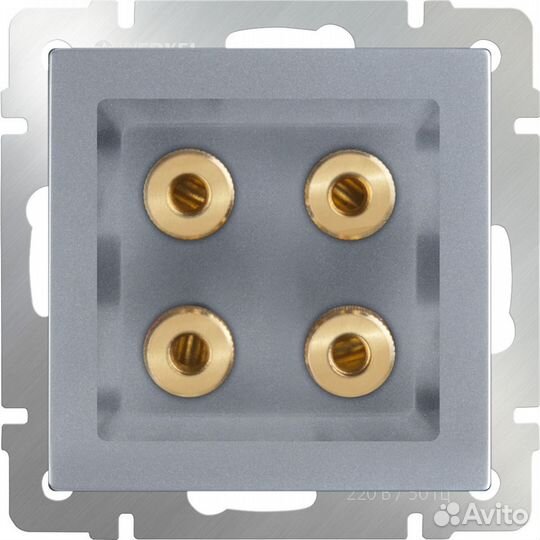 Аудиорозетка четверная Werkel 