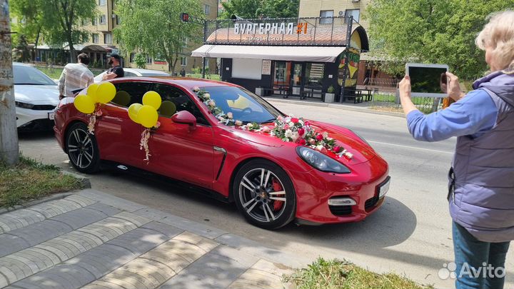Свадебный автомобиль на прокат Porshe Panamera