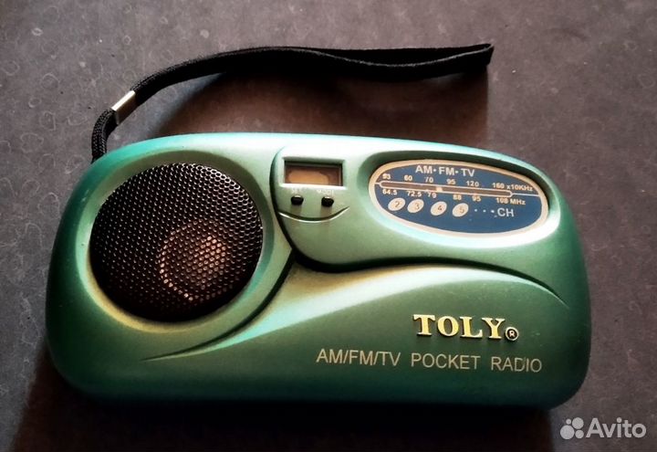Радиоприёмник AM/FM/TV Pocket radio toly TO-1783