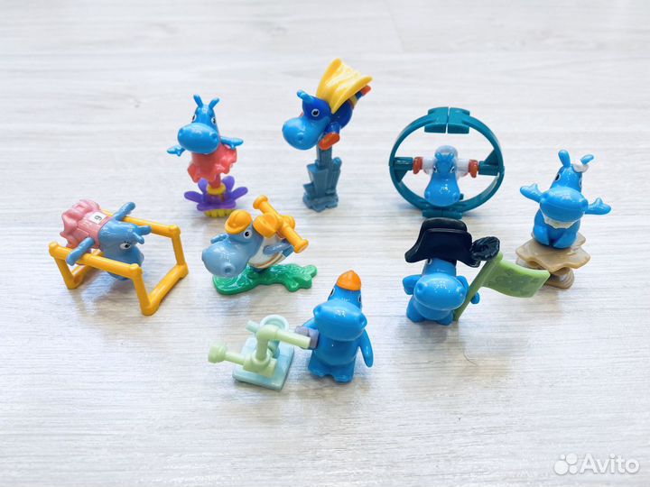 Киндер сюрприз бегемоты 2019 и бегемоты спортсмены