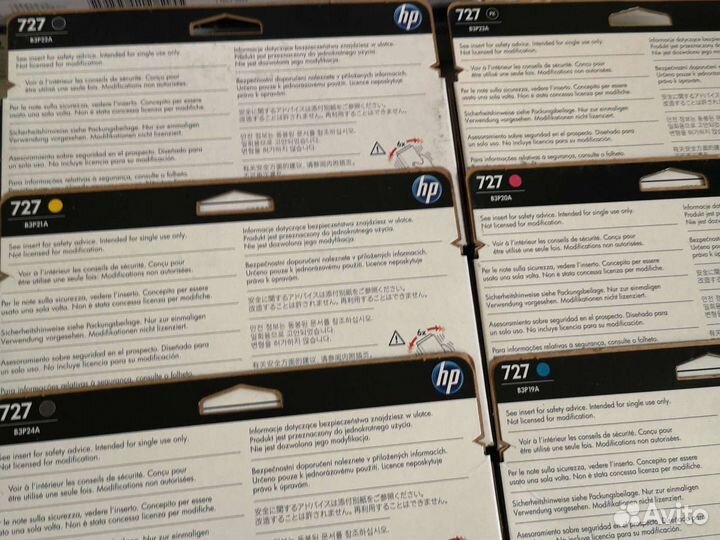 Картридж hp 727 B3P22A