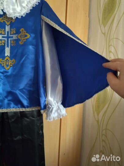 Новогодний костюм мушкетёра