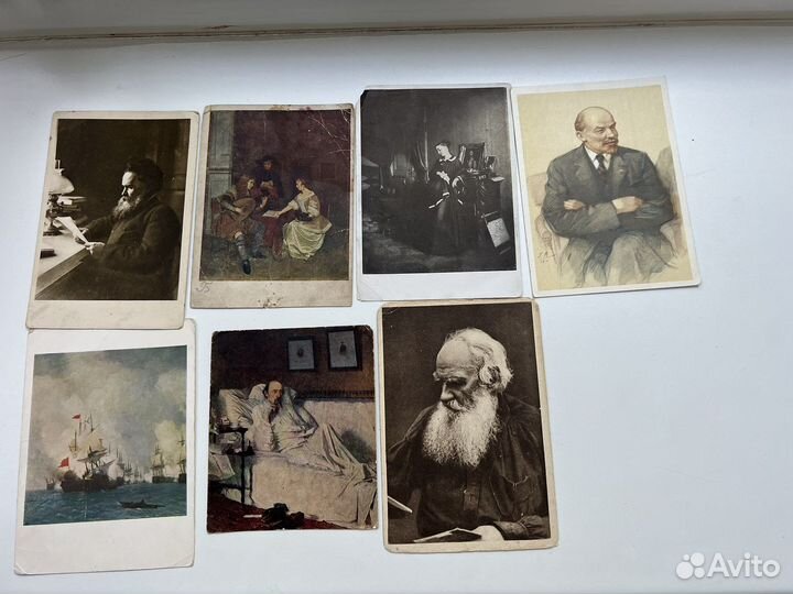 Открытки СССР с 1929 по 1970