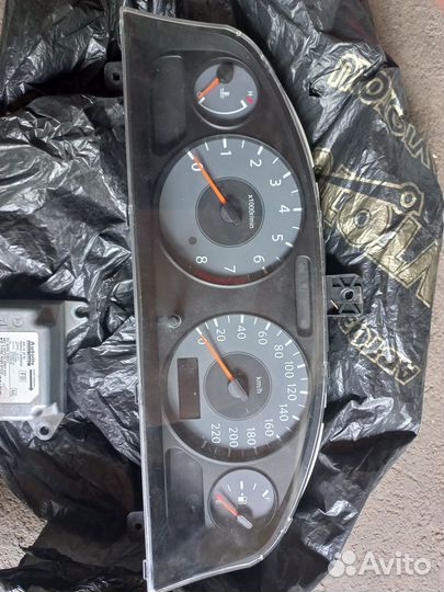Щиток приборов ниссан альмера руль торпеда
