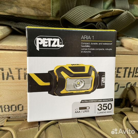 Фонарь налобный petzl Aria 1