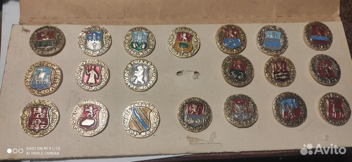 Тяжелые значки СССР