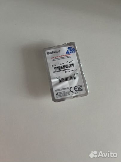 Линзы контактные