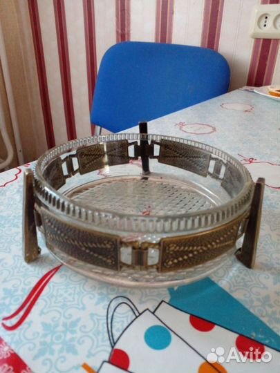 Хрустальная пепельница