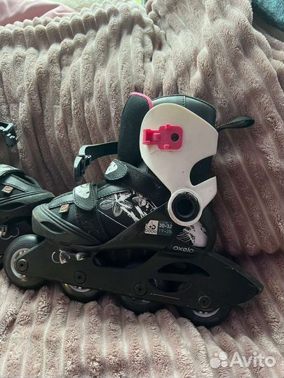 Роликовые коньки детские раздвижные