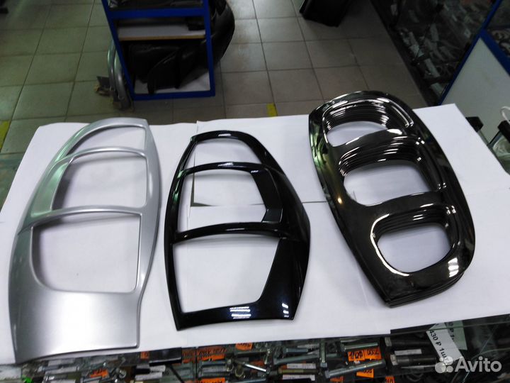 Накладки на задние фары Ваз 2123 Chevrolet Niva