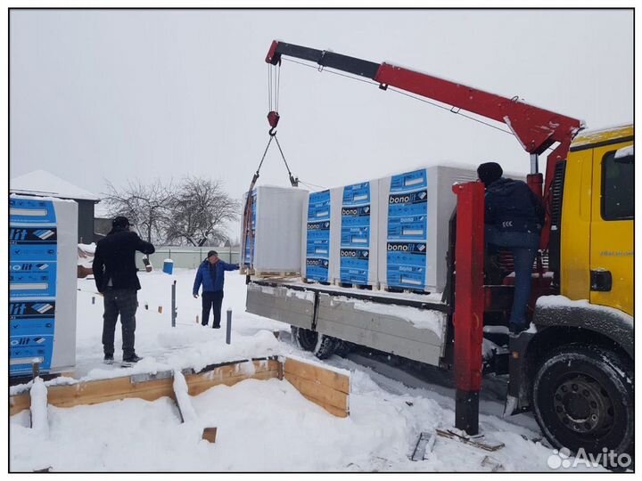 Пеноблоки с доставкой