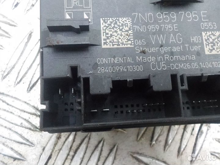 Блок управления Skoda Yeti 2009