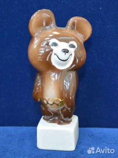 Фарфоровый олимпийский мишка- вербилки (2)