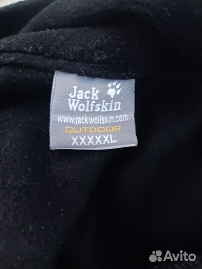 Флисовая кофта jack wolfskin