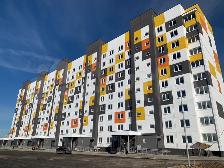 2-к. квартира, 66,4 м², 2/10 эт.