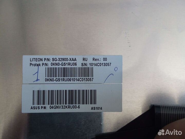 Asus клавиатура для ноутбука на клавиши