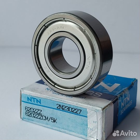 Подшипник 6202 ZZ CM, NTN Япония оригинал