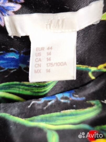 Платье, туника из вискозы H&M, размер M