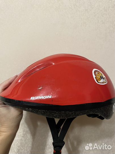 Детский велосипедный шлем Btwin беговел