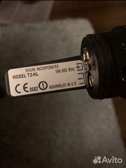 Shure PG58 радиомикрофон радиосистема