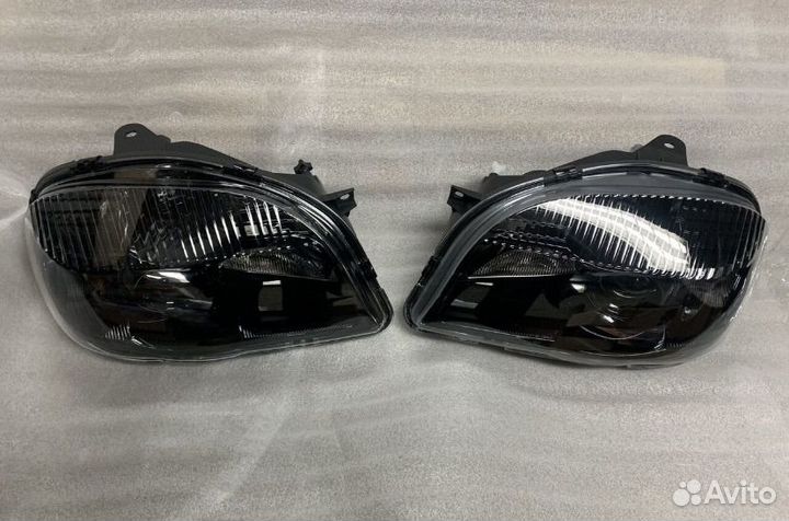 Фары niva chevrolet bertone black