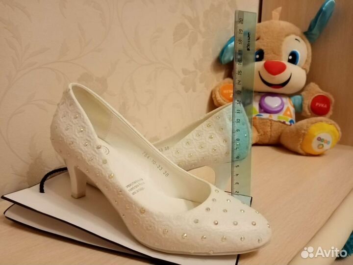 Свадебные туфли, 38 разм