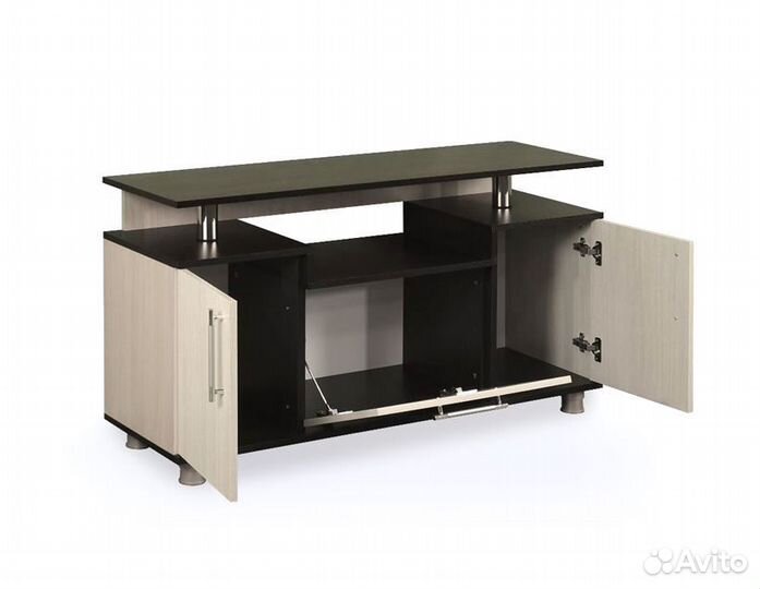 Тумба под тв 003 на 1,2м Венге/Дуб молочный